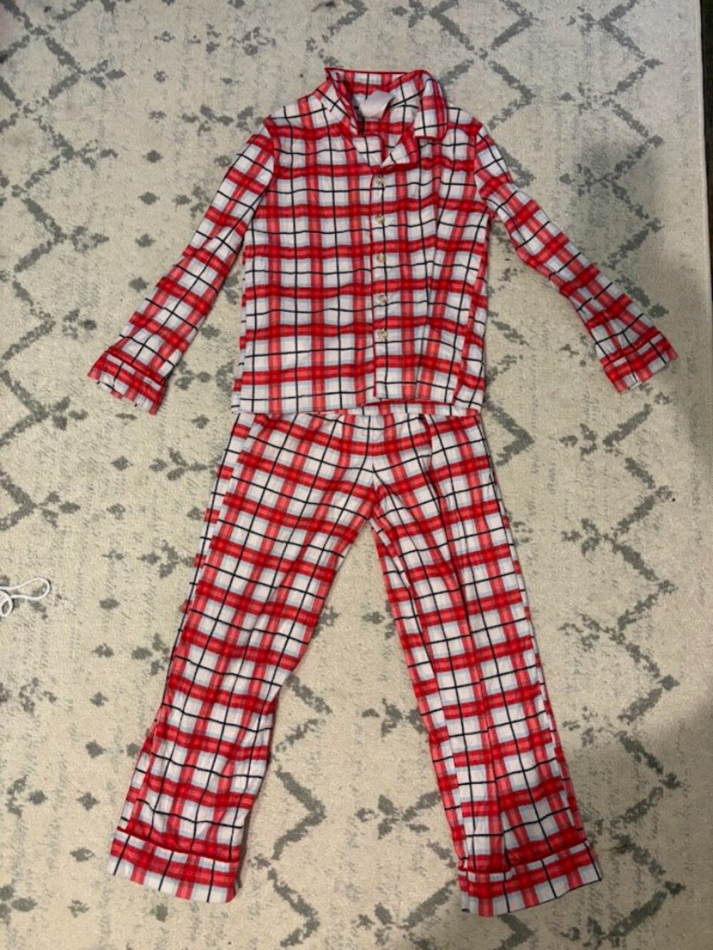 Size Small Cat and Jack Holiday Pajamas